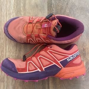Kids Salomon hiking shoes